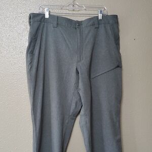 Duluth Men's Size 40x30 Flex Breezeshooter Gray Pants Chino Slacks